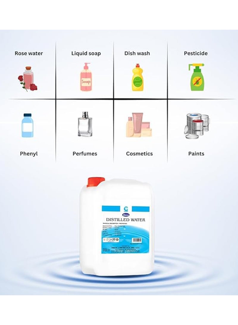 Thrill Distilled Water Ideal Distilled Water for Steam Irons, CPAP Machine, Car Batteries and Plants - Image 4