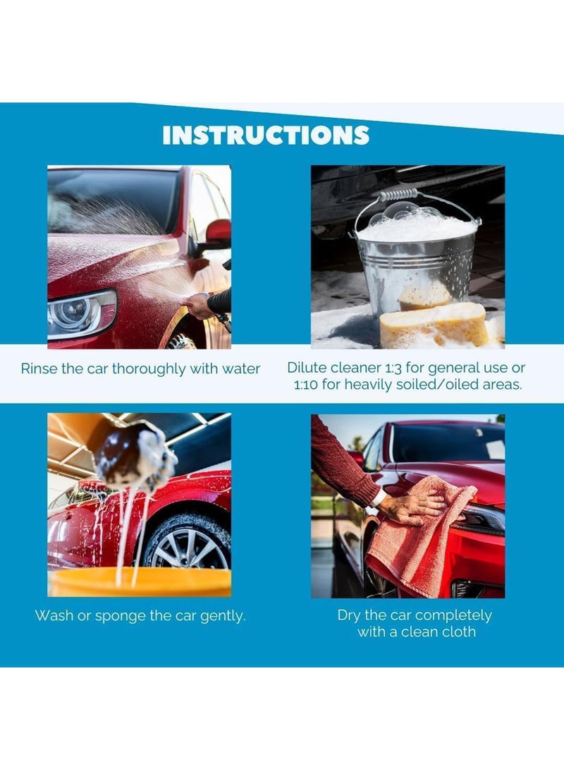 Thrill Car Shampoo – Powerful Foam Cleaner for Car Wash | Ideal with Pressure Washer & Car Accessories - Image 4