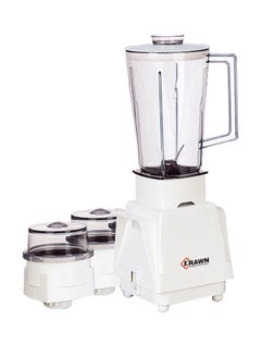 KRAWN Blender 3 In 1 Capacity 1 L 350 W KW-KB876 White  - Image 2