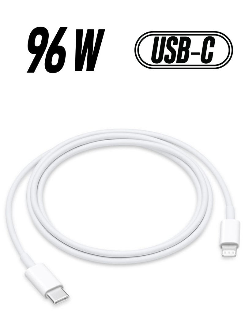 USB-C to Lightning Cable (2 m) White - pnsku/N49438432A/45/_/1738232995/e21dfb41-2cdb-4cde-b729-0972a1ea3b0c