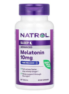 Advanced Sleep, Time Release Melatonin 10mg 60 Tablets Packaging May Vary - pnsku/N49449565A/45/_/1730113774/769f6c9b-3bd1-41c3-a7d6-7ad0b0a46b31