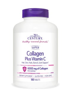 Super Collagen Plus Vitamin C, 180 Tablets Packaging May Vary