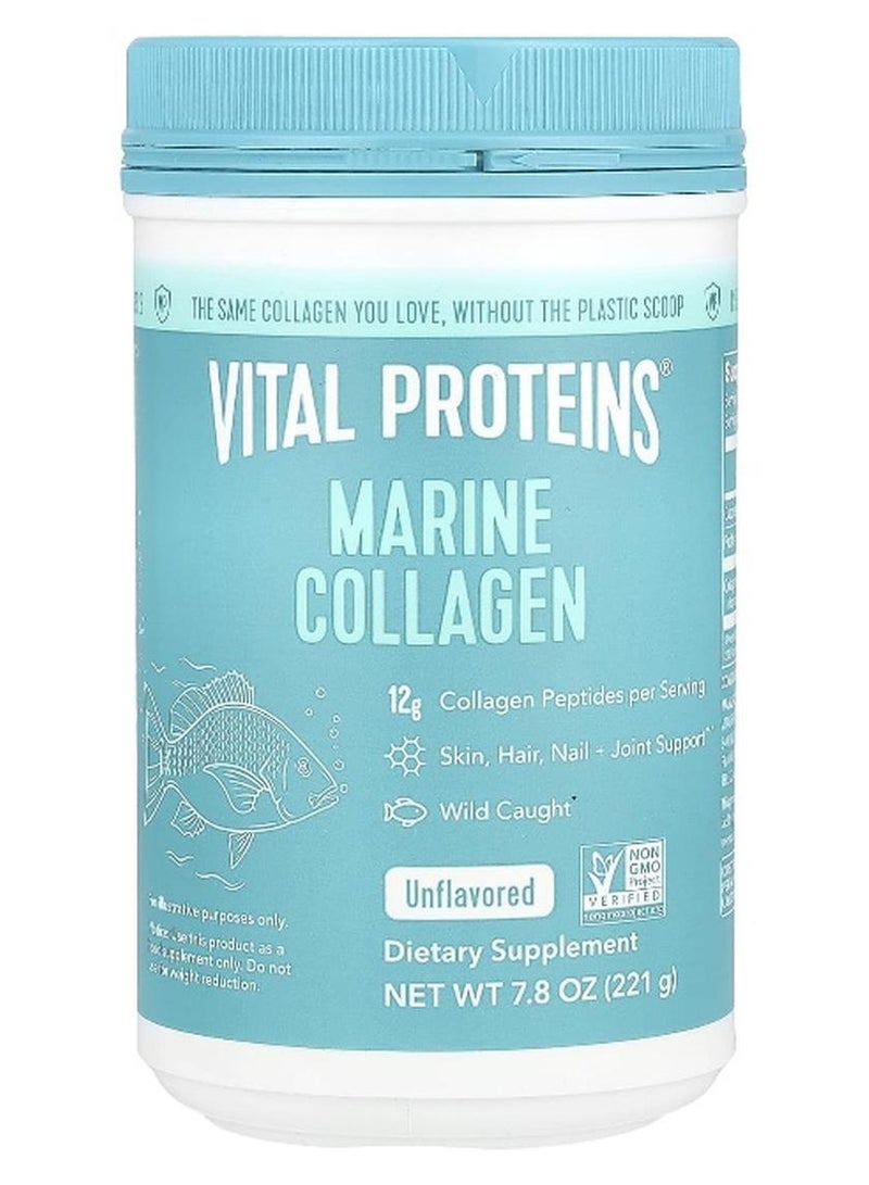 فيتال بروتينز كولاجين بحري بدون نكهة 221 جرام - Image 1