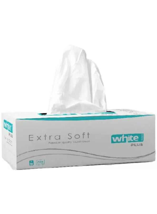 علبة مناديل للوجه تسع 225 منديل متعدد الألوان