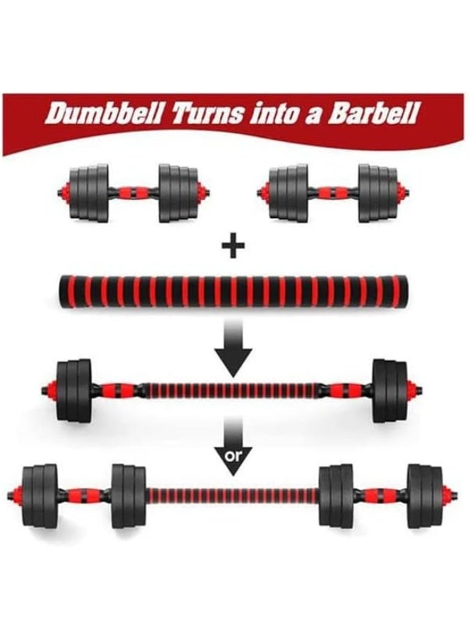 Adjustable Weight Dumbbells Set 15kg 15kg