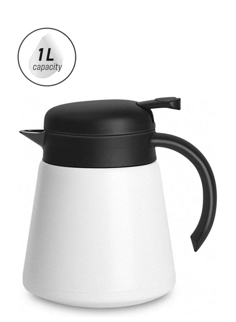 XiuWoo - Nature Dream Thermal Coffee Thermos Black/White - Image 1