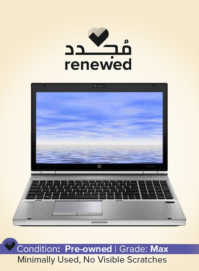 HP - Renewed - Elitebook 8560P Laptop With 15.6-Inch Display,Intel Core i5 Processor/2nd Gen/8GB RAM/256GB SSD/Intel HD Graphics Silver - Image 1