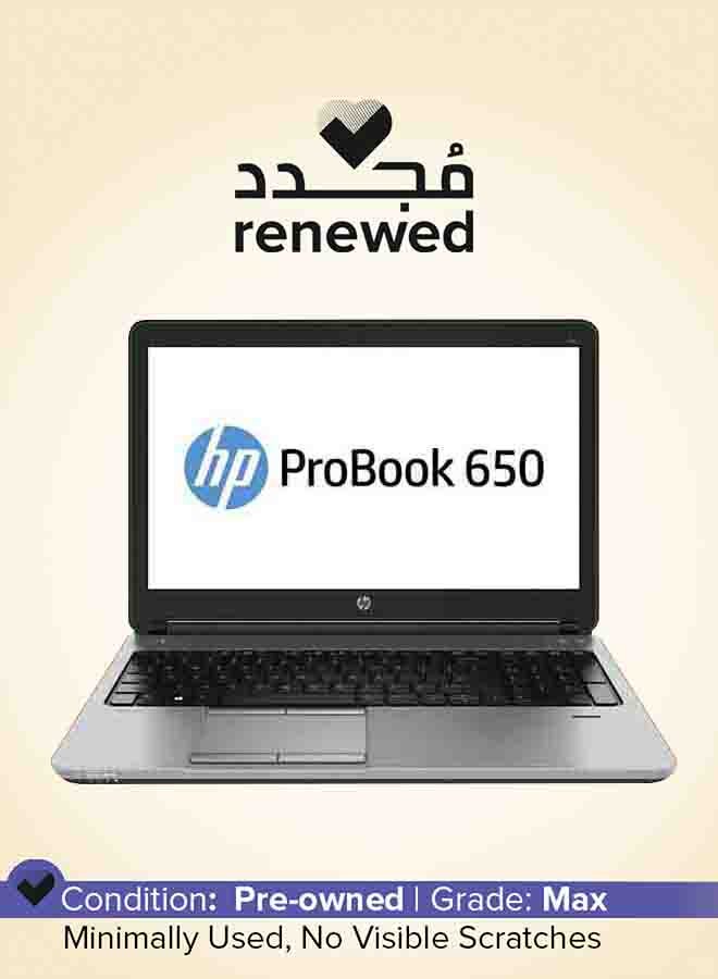 HP - Renewed - Probook 650 G1 Laptop With 15.6-Inch Display,Intel Core i5 Processor/4th Gen/8GB RAM/256GB SSD/Intel HD Graphics Black - Image 1