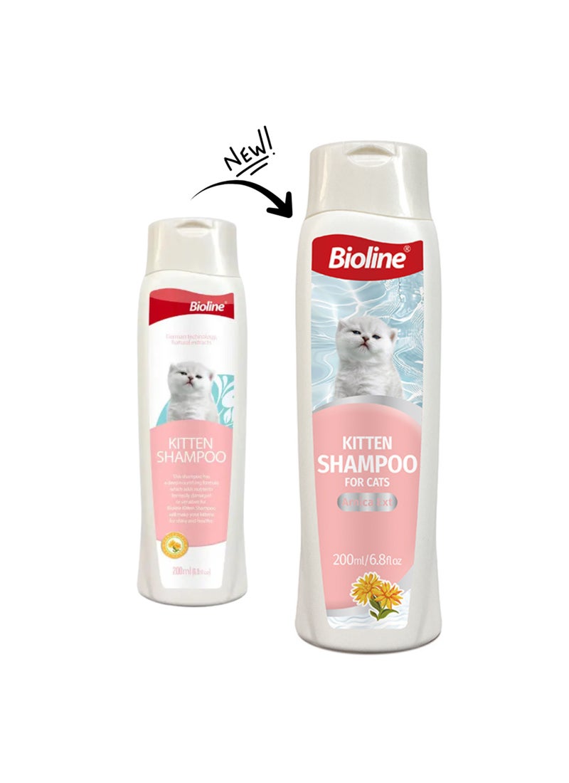بايولاين شامبو للقطط الصغيرة أبيض 200ملليلتر - Image 2