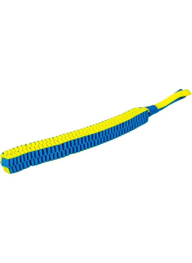 Duvo Supa' Nylon Tug Stick Blue/Yellow  - Image 2