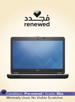 Renewed - Latitude E6440 Laptop With 14-Inch Display,Intel Core i5 Processor/4th Gen/8GB RAM/256GB SSD/intel HD Graphics Silver