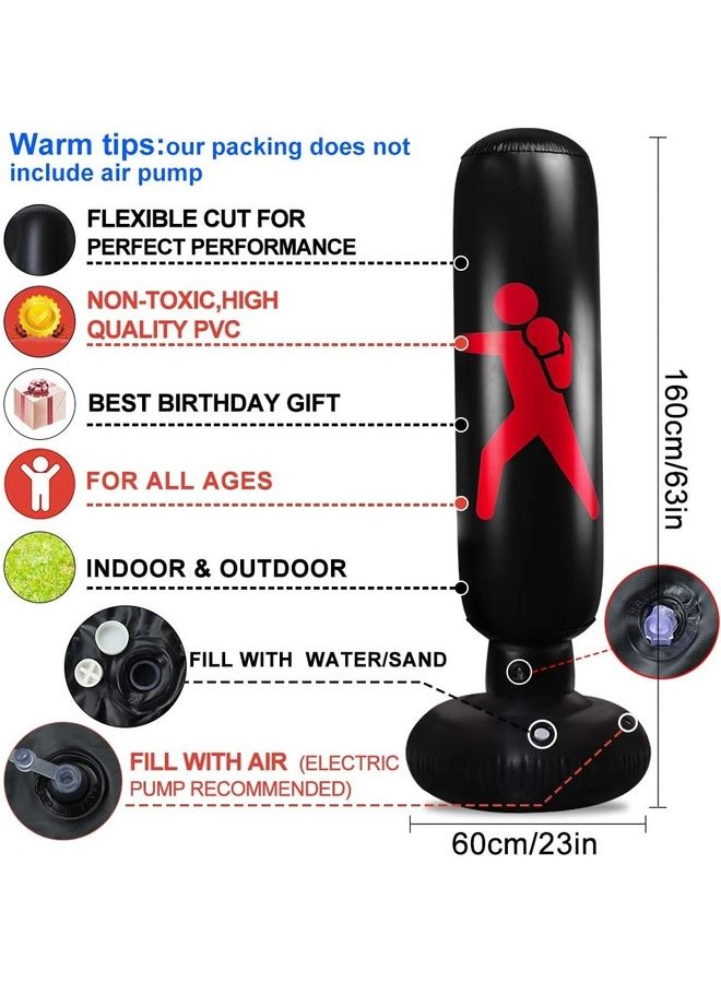 XiuWoo Free Standing Inflatable Punching Bag - Image 2