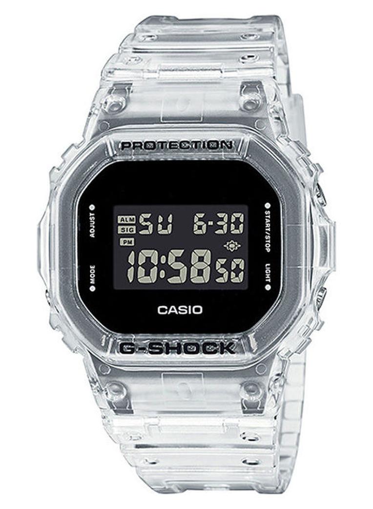 CASIO Men's Rubber Digital Watch Dw-5600Ske-7Dr - Image 1