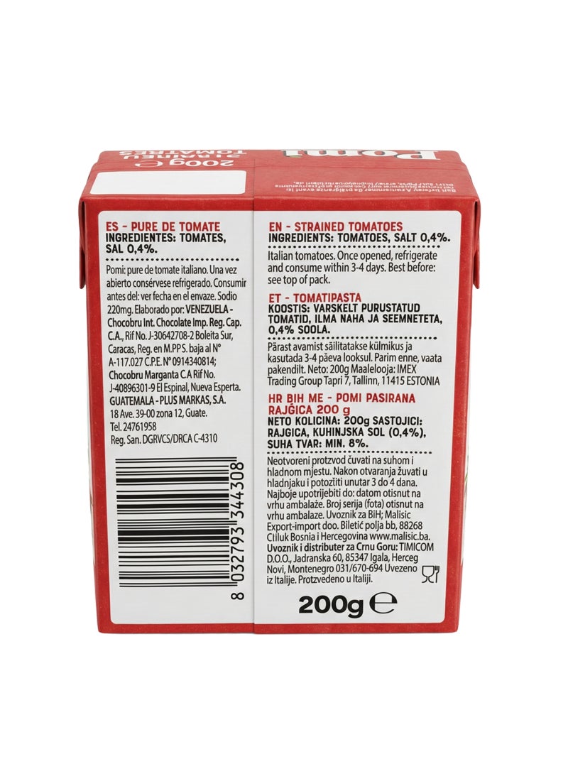 Pomi Strained Crushed Tomatoes 200grams - Image 2