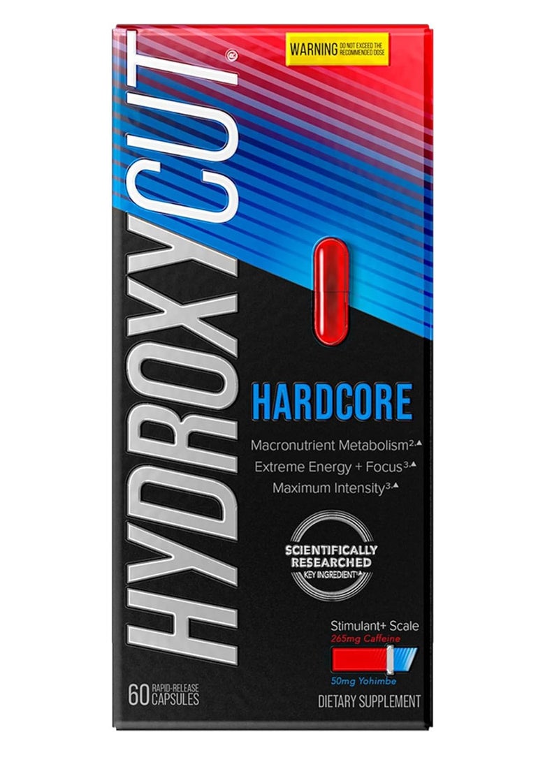 Hydroxycut Hardcore Weight Loss and Energy Supplement - Image 1
