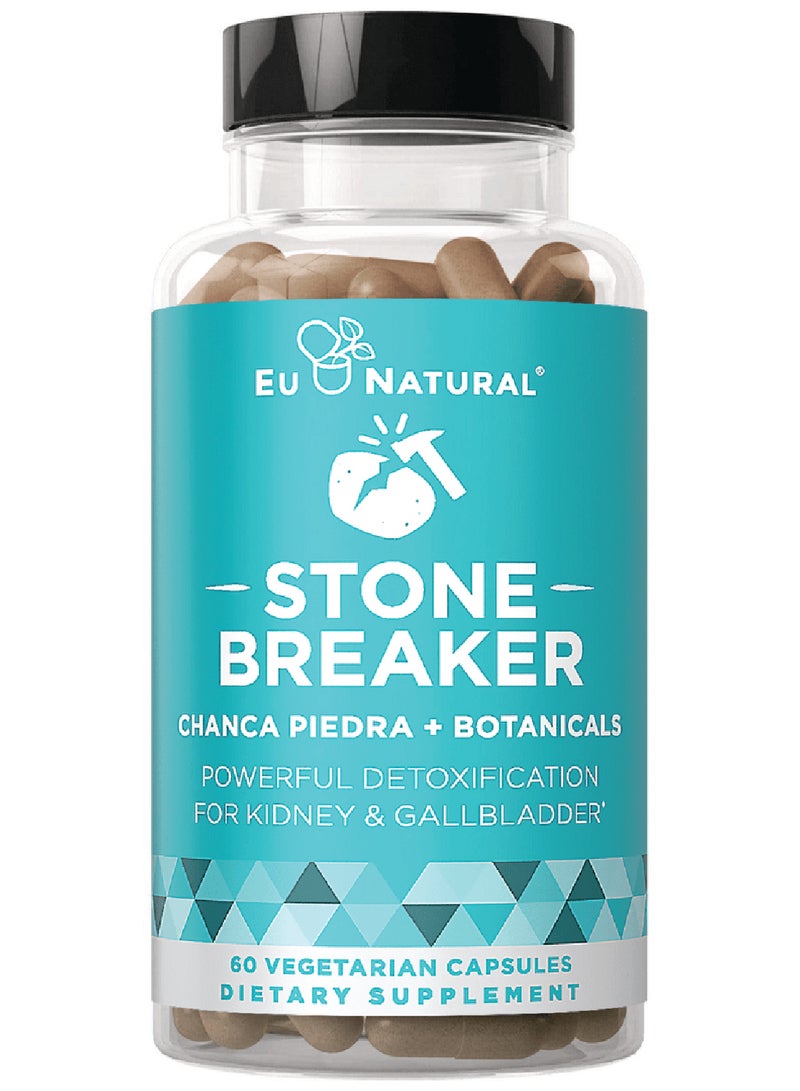 Eu Natural Chanca Piedra - 60 Vegetarian Capsules  - Image 1