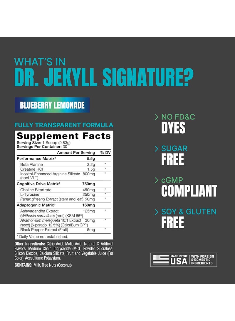 ProSupps Pre-Workout Blueberry Lemonade Dietary Supplement 8.5 oz - Image 4