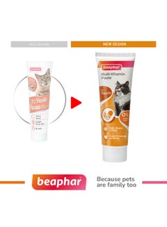 beaphar Multi Vitamin Paste Cat Orange 100grams  - Image 2