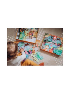Janod Puzzle Tactile Forest Anmal 20-Piece 65cm  - Image 3