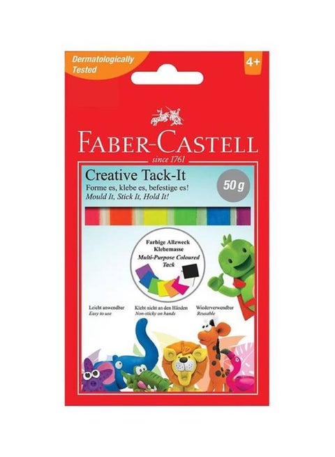 Tack-It  Removable Adhesive Colour  50 Gm Multicolour
