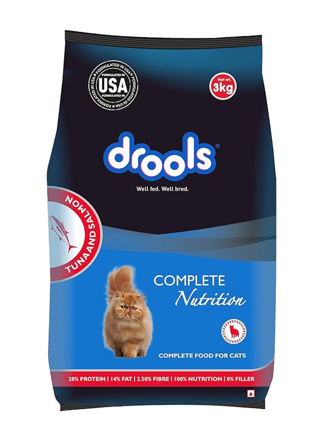 درولز طعام جاف للقطط البالغة من التونة والسلمون - Image 1