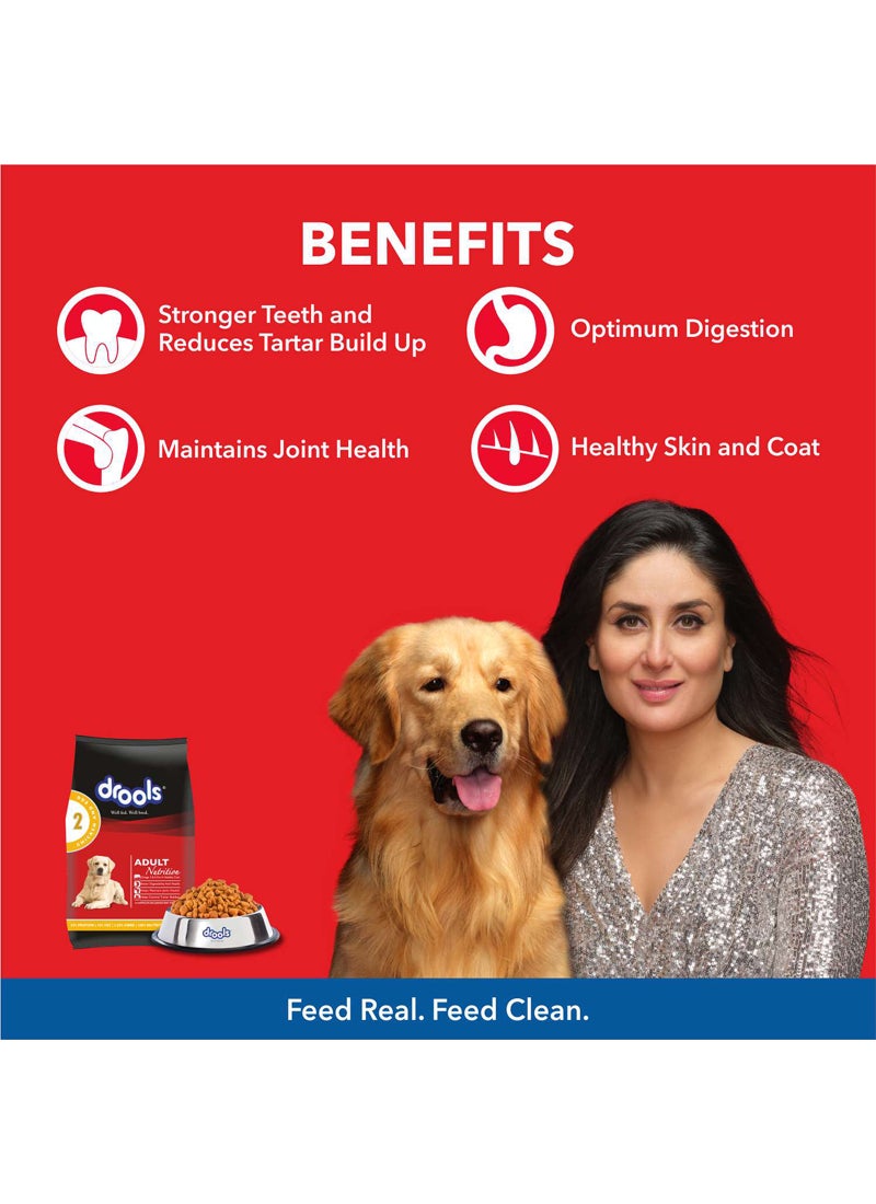 Drools Chicken And Egg Adult Dry Dog Food Multicolour 3+1.2kg - Image 4