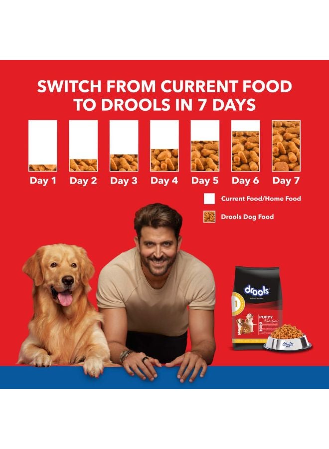 درولز طعام جاف للكلاب الجراء بالدجاج والبيض - Image 5