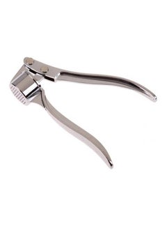 Generic Stainless Steel Garlic Press Kitchen Accessories Gadegts Cooking Vegetable Tools Garlic Peeler Crusher Descascador Silver 