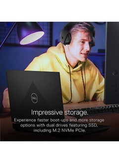 DELL Dell G15 5520 15.6-Inch Display, Core i7-12700H Processor/16GB RAM/512GB SSD/6GB Nvidia Geforce Rtx 3060 Graphic Card/Windows 11 English/Arabic Shadow Grey  - Image 5