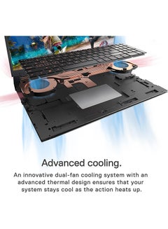DELL Dell G15 5520 15.6-Inch Display, Core i7-12700H Processor/16GB RAM/512GB SSD/6GB Nvidia Geforce Rtx 3060 Graphic Card/Windows 11 English/Arabic Shadow Grey  - Image 4