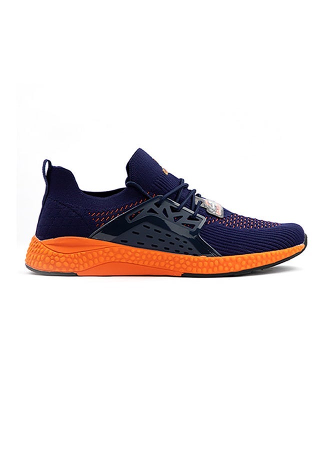 GADZ Men's Accelerate Lace-Up Running Shoes Shoes Navy Blue  - Image 1