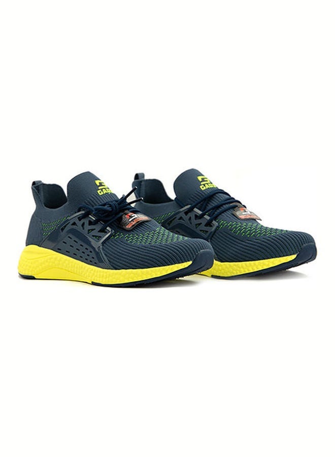 GADZ Men's Accelerate Lace-Up Running Shoes Shoes Blue  - Image 3