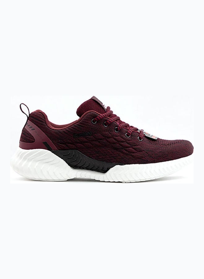 GADZ - Men's Amphibian Lace-Up Running Shoes Shoes Maroon - Image 1