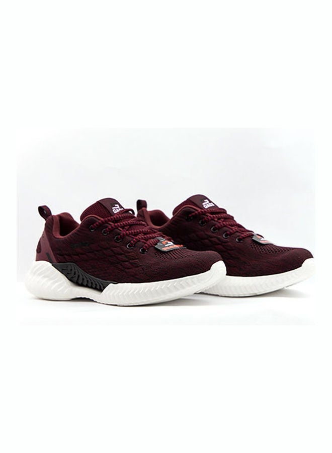 GADZ - Men's Amphibian Lace-Up Running Shoes Shoes Maroon - Image 1
