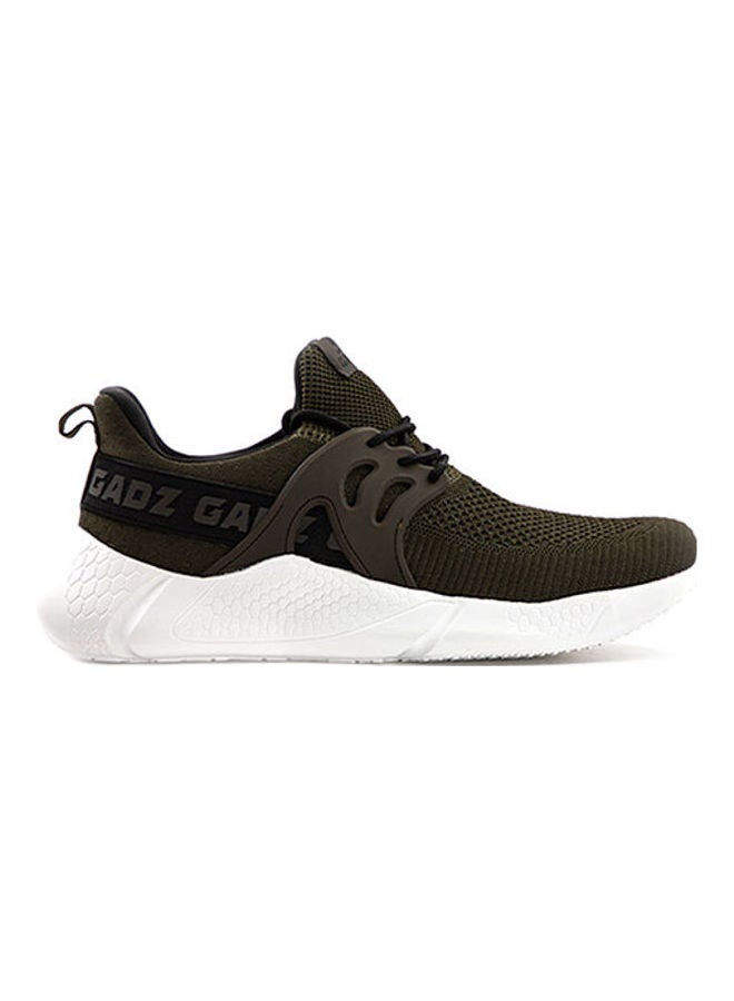 GADZ Men's Momentum Lace-Up Running Shoes Shoes Brown  - Image 1