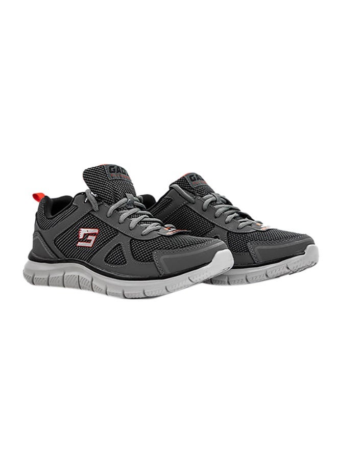 GADZ Men's Aspire Lace-Up Running Shoes Shoes Grey  - Image 3