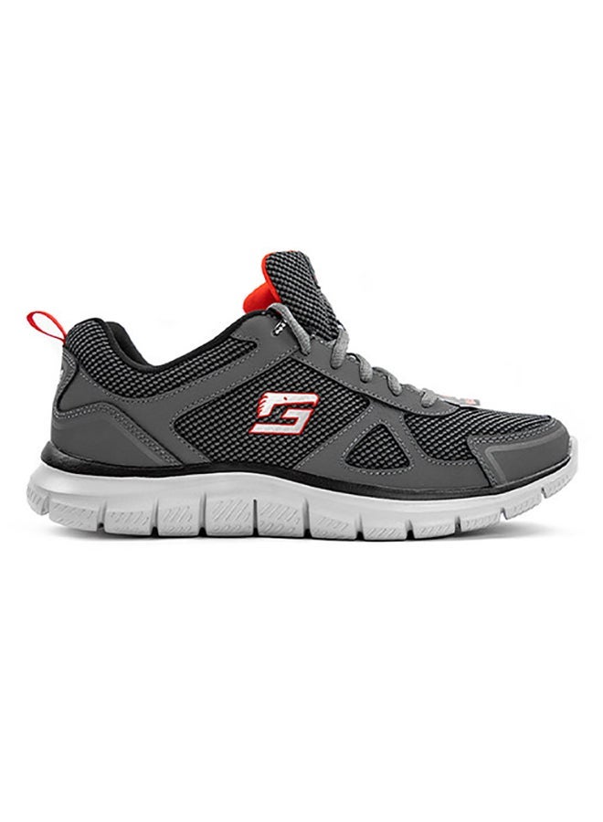GADZ Men's Aspire Lace-Up Running Shoes Shoes Grey  - Image 1