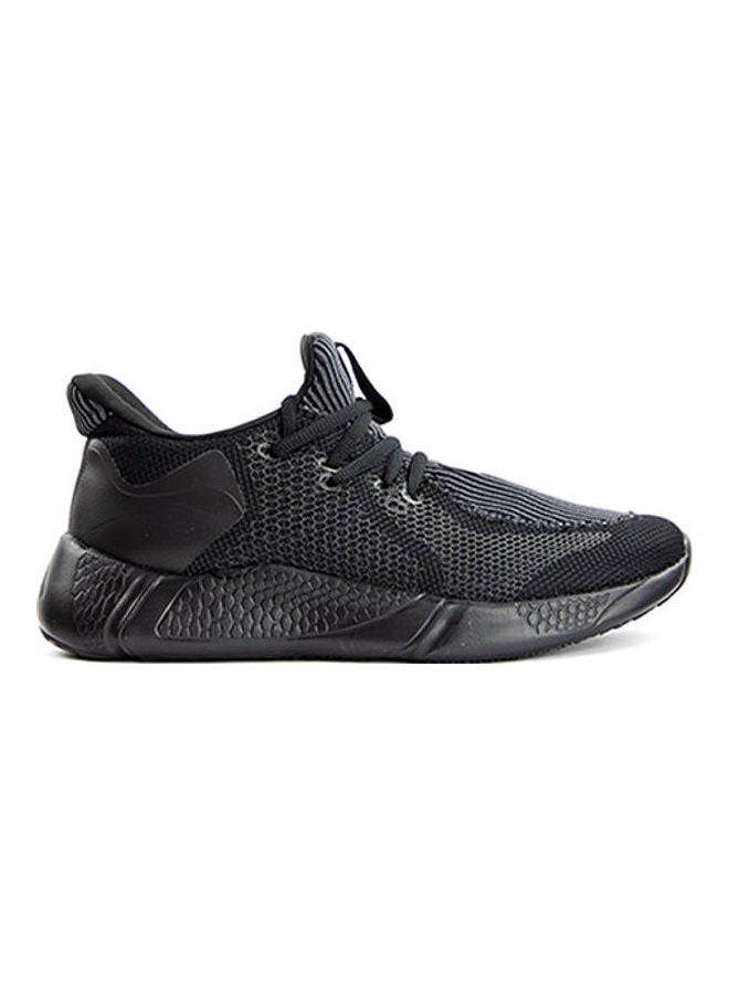 GADZ - Men's Hawk Lace-Up Running Shoes Shoes Black - Image 1