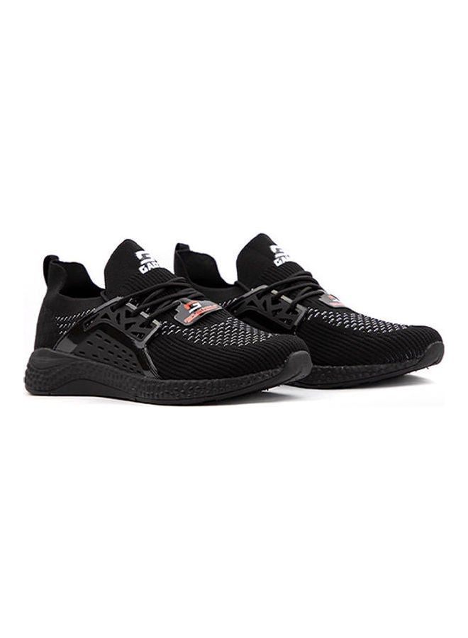 GADZ Men's Accelerate Lace-Up Running Shoes Shoes Black  - Image 3
