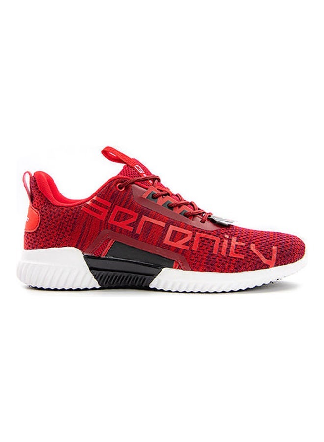 GADZ Men's Serenity Lace-Up Running Shoes Shoes Red  - Image 1