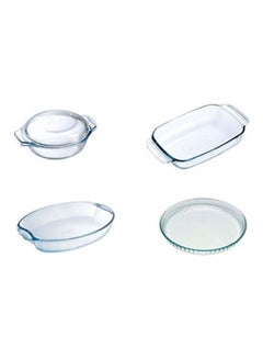 Casserole With Lid , 2 Roasters , Dessert Plate Clear - pnsku/N49597883A/45/_/1739788895/9c684627-5d57-4cef-9a90-a4da53a2f88e