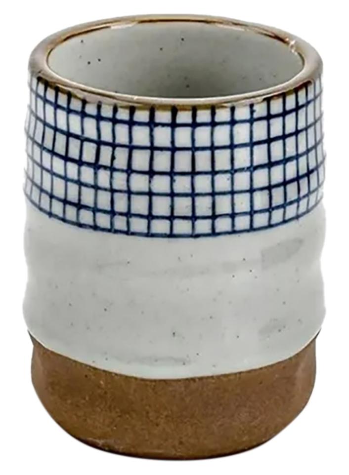 كوب قهوة سيراميك أبيض - Image 1