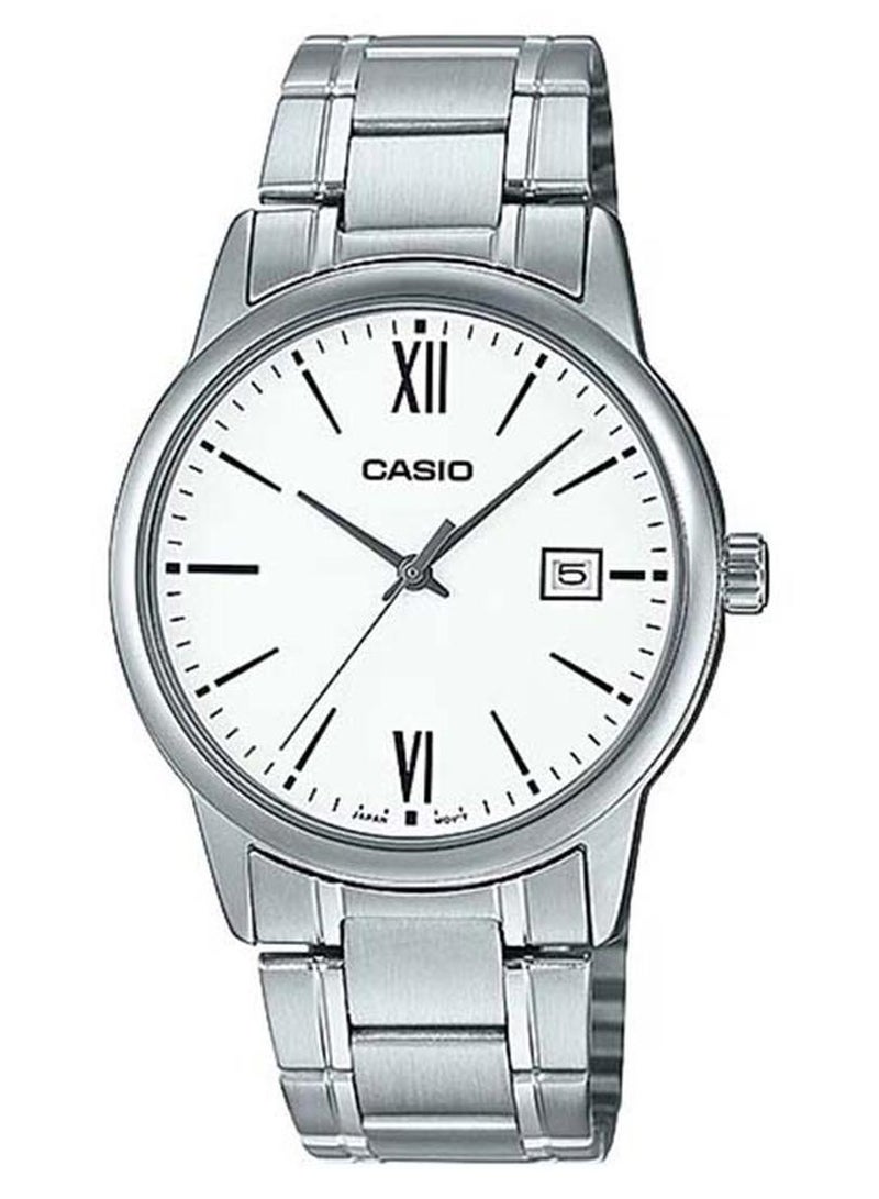 CASIO Men's Wrist Watch MTP-V002D-7B3UDF Silver - Image 1