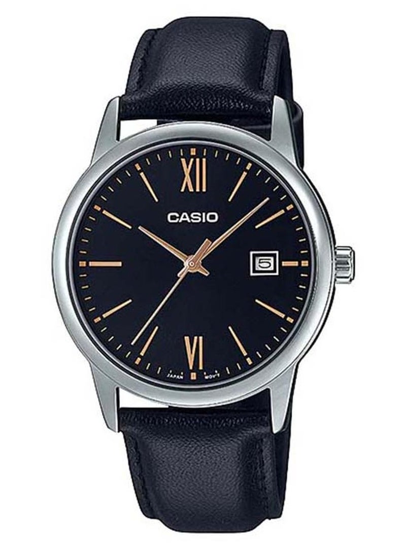 CASIO Men's Wrist Watch MTP-V002L-1B3UDF - Image 1