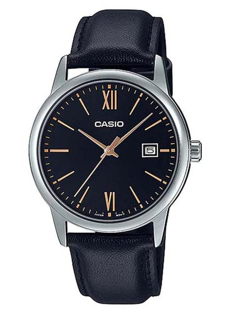 CASIO Men's Wrist Watch MTP-V002L-1B3UDF - Image 1