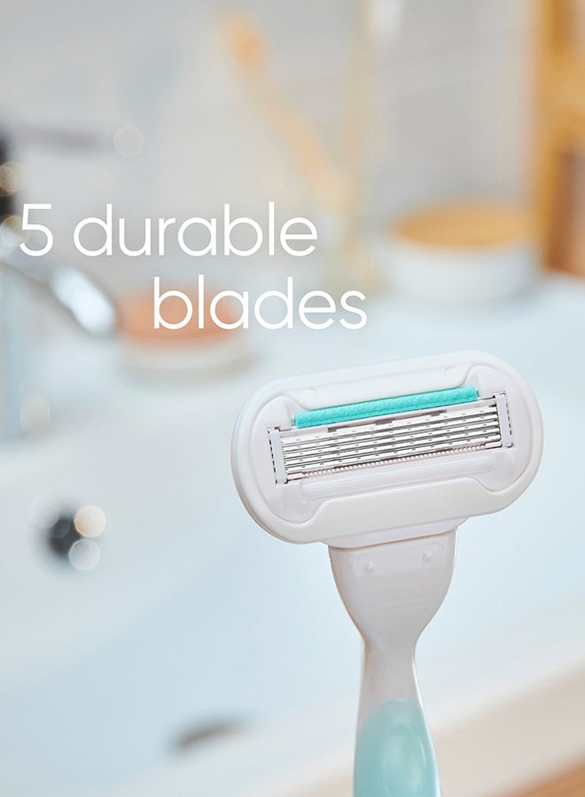 فينوس ماكينة حلاقة حساسة للاستخدام مرة واحدة 6 قطع - Image 2