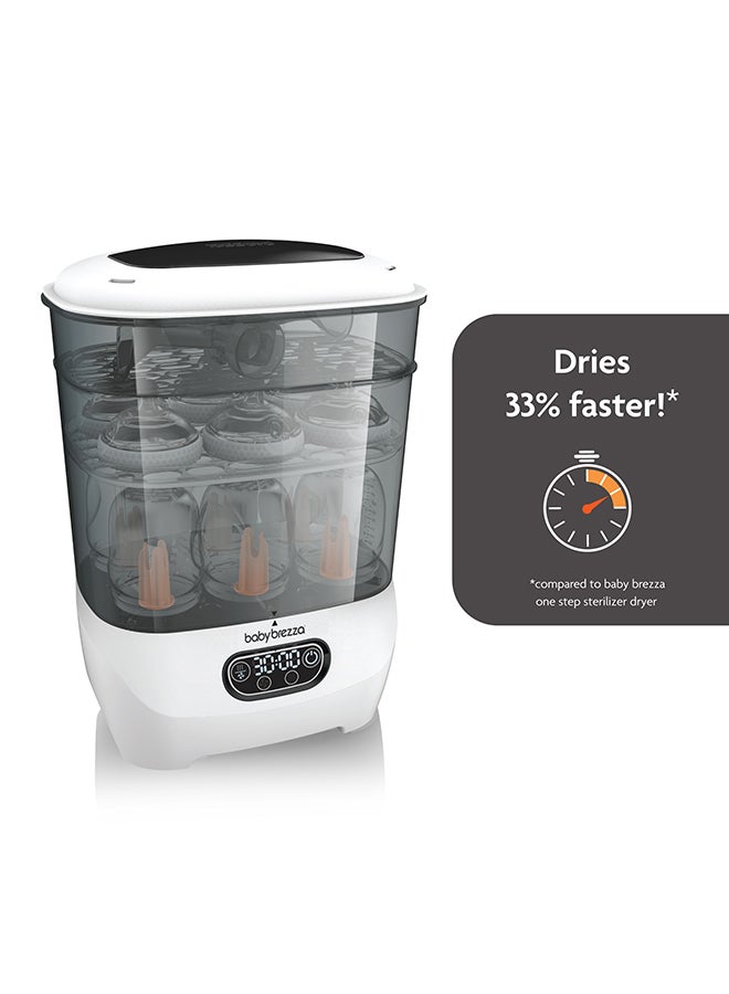 بيبي بريزا جهاز تعقيم وتجفيف زجاجات الأطفال المتقدم بخطوة واحدة - Image 4