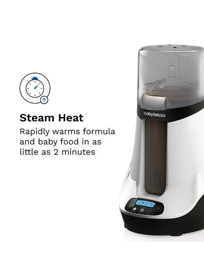 بيبي بريزا سخان كهربائي آمن وذكي لزجاجات الأطفال، سخان حليب الأم + سخان طعام الأطفال + مزيل الصقيع - سخان عالمي يناسب جميع زجاجات الرضاعة: زجاج + بلاستيك - تحكم لاسلكي بالبلوتوث - Image 5