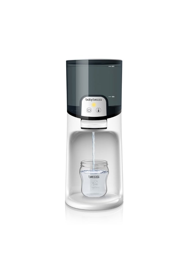 Baby Brezza Instant Baby Bottle Warmer - Fast Water Warmer Instantly Dispenses 24/7 in 3 Temperatures, White - Image 1