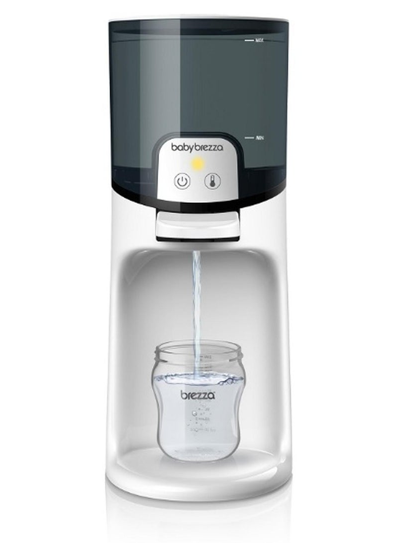 Baby Brezza Instant Baby Bottle Warmer - Fast Water Warmer Instantly Dispenses 24/7 in 3 Temperatures, White - Image 1